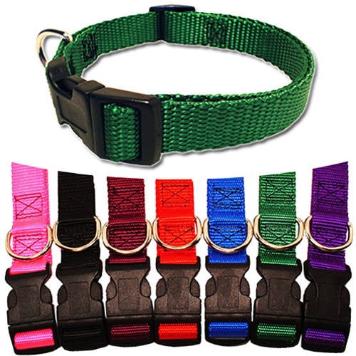 Majestic Pet 18''   26'' Adjustable Collar in Multiple Colors Fits Most 100 200 lbs Dogs.