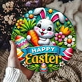thumbnail image 3 of sruoe Sun catchers Windows Hanging, Stained Glass Panels, Acrylic Suncatcher, Suncatchers Outdoor Easter Bunny Decoration, Christmas Home Garden Courtyard Window Indoor Hanging Ornament, 3 of 6
