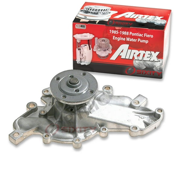 Airtex Engine Water Pump compatible with Pontiac Fiero 2.8L V6 1985-1988