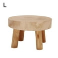 thumbnail image 1 of Vintage Gray Solid Wood Garden Plant Pot Riser Display Stands, 1 of 9