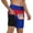 Black, variant on Men's Kampuchea Swim Trunks with Compression Liner Bathing Suit Swimwear