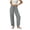 Gray, variant on Athletic Pants for Women Elastic Waist Drawstring Breathable Workout Pants Sports Casual Trousers with Pockets