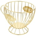 thumbnail image 3 of Coffee Pods Holder Cup Shape Coffee Capsules Organizer Iron Storage Basket, 3 of 7