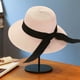 thumbnail image 4 of Sombrero de Paja para Playa para Mujer, Sombrero de Verano, Sombrero Plegable para El Sol, Sombrero de Viaje, Protección Solar, 4 of 6