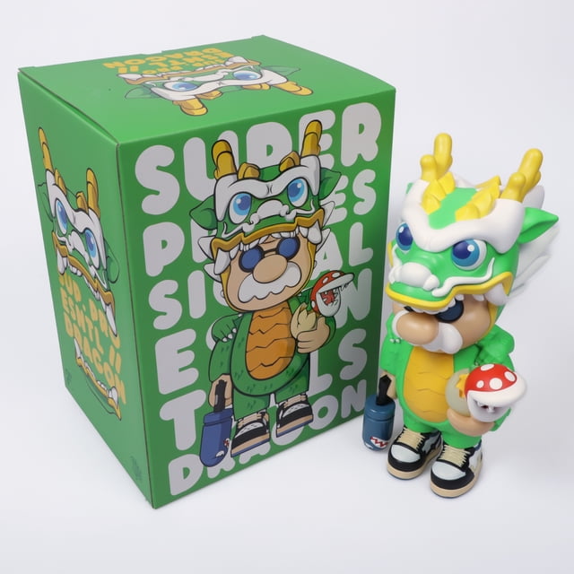 Figura Coleccionable Fool Paradise Mario Super Professional Dragón 34 x 22 x 25 CM