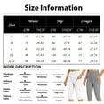 USOCUTE Capri Leggings with Pockets for Women Tummy Control High