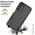 thumbnail image 7 of Samsung Galaxy A16 Case,Sturdy Phone Case for Galaxy A16 2025 6.7 inch,Njjex Shockproof Protection Heavy Duty Armor Hard Plastic & Rubber Rugged Bumper 2-in-1 Case Cover-Black, 7 of 7