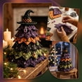 thumbnail image 5 of Bsirktail Halloween Craft Kit, DIY Fabric Tree Decoration Kit, 3D Quilted Halloween Tree Craft Project for Beginners, Tabletop Home Decor DIY Project for Halloween Mantel Shelf Party Display (C), 5 of 6