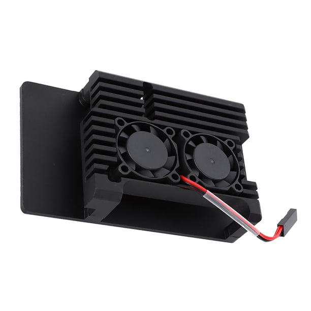Estuche de Carcasa de Disipacia de Calor de aluminio de aluminio Con Ajuste de Doble Ventilador para 3 Modelo 2B 3B