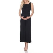 Women's Maternity Crochet Maxi Dress