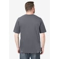 thumbnail image 2 of Boulder Creek By Kingsize Men's Big & Tall Heavyweight Jersey Crewneck T-Shirt, 2 of 3
