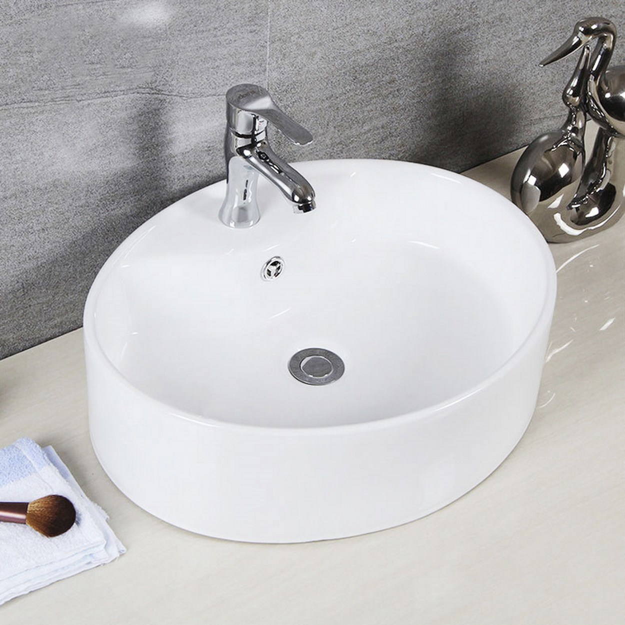 Safavieh Solea Brook Bathroom Sink In White Walmartcom Walmartcom