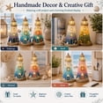 thumbnail image 5 of Beginner-Friendly DIY Lighted Sea Glass-Style Lighthouse Kit, Coastal Mosaic Craft Set with LED Lights, Decorative Pieces, Adhesive, Wood Base, Tools & Instructions, 5 of 7