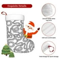 thumbnail image 5 of Honeii Snake for Christmas Stocking,Large Xmas Stocking,Holiday and Family Stocking for Fireplace Christmas Holiday Party Decoration, 5 of 7