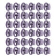 thumbnail image 1 of Spring Cord Lock, 30pcs Premium Zinc Alloy Spring Cord Lock Strong Springs Easy To Tighten Shoe Lace Toggles Stopper Gloves Lock For Drawstrings, 1 of 8