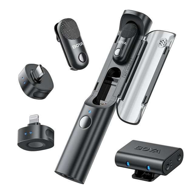 Mini micrófono inalámbrico BOYA Magic para iPhone/Android/PC