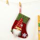 thumbnail image 4 of Adornos navideños, adornos navideños, regalos navideños, 1 pieza de calcetines navideños de lino con dibujos animados, bolsas de regalo navideñas, colgantes decorativos para árbol de Navidad, chimenea, 4 of 6