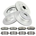 thumbnail image 2 of Front Rear Brake Discs Rotors Ceramic Pads For Honda Odyssey 2011 2012 2013 2014, 2 of 5