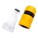 thumbnail image 2 of Conector de manguera de jardín ABS, equipo de riego, adaptador de conversión de ajuste resistente para jardinería, de coches, limpieza,, 2 of 6