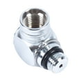 thumbnail image 2 of koolsoo Regulator Hose Adapter for Scuba Diving 360 Degree Rotation Brass High Pressure, 2 of 9