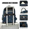 thumbnail image 3 of FORMRS Mini Backpack Purse for Women Travel Daypack Casual Shoulder Bag, Christmas Whimsy, 3 of 7