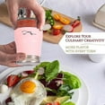 thumbnail image 4 of Pink Salt & Pepper Shakers, Stylish Modern Decor for Your Farmhouse-Inspired Home, 4 of 5