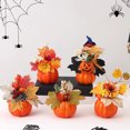 thumbnail image 1 of Adornos De Calabaza De Plástico 1 kit de adornos de calabaza hechos a mano para Halloween, Acción de Gracias, decoración de escenas festivas, 21 x 20 cm Yulucky, 1 of 8