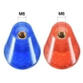 thumbnail image 3 of Unique Bargains Red Blue Ellipse Oval Joystick Rocker Ball Top Handle for Arcade Game, 3 of 5