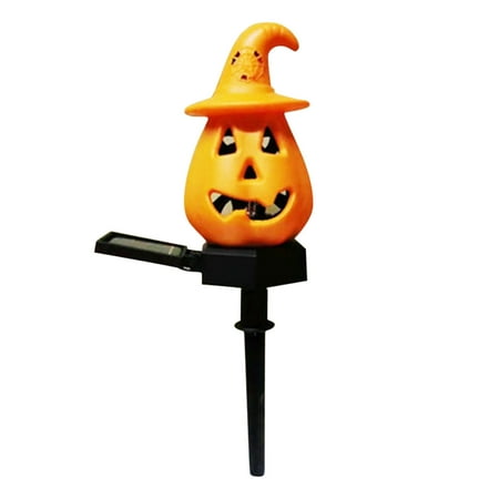 

Outdoor Solar Garden Yard Lawn Landscape Pumpkin Pattern Lights Lamp