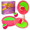 thumbnail image 1 of Set de juego Toss and Catch Qrooper Kids Outdoor, 4 paletas y 4 pelotas, 1 of 9