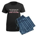 thumbnail image 5 of CafePress - Mother Of The Bride Humor Women's Dark Pajamas - Women's Short Sleeve Print T-Shirt and Pants Dark Cotton Pajama Set, 5 of 7