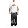 thumbnail image 5 of CafePress - Headphones With Audio Bar Graph In Black Pajamas - Men's Light Loose Fit Cotton Pajama Set, 5 of 7
