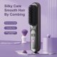 thumbnail image 2 of Cepillo alisador de cabello inalámbrico para mujer, peine cerámico recargable con calor ajustable y protección contra el encrespamiento., 2 of 5