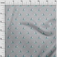thumbnail image 2 of oneOone Organic Cotton Poplin Twill Fabric Waves & Sailboat Ocean Print Fabric by Yard 42 Inch Wide, 2 of 4