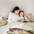 thumbnail image 5 of Castle Fairy Big Bass Fish Full Size Comforter Sets 3-Piece for Kids Teens Adults,Fishing Theme Bedding Comforter Set,Lake House Lightweight Bedding Sets,Lightweight Room Decor,Reversible, 5 of 8