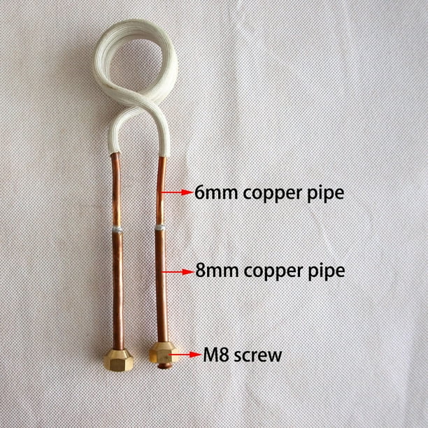 U.S. Solid 6mm Copper Pipe Of 15kW 3080KHz High Frequency Induction