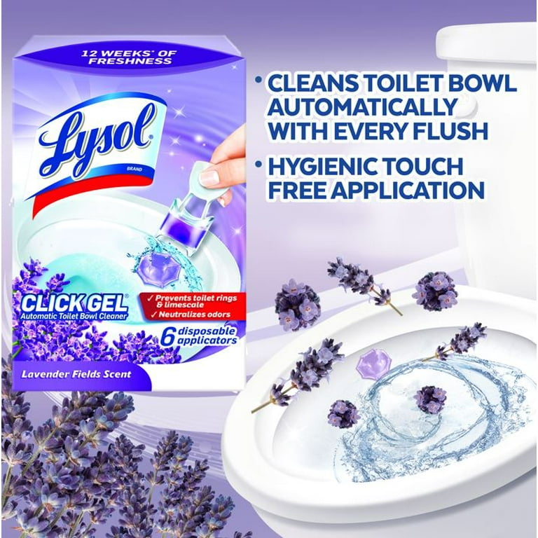 LYSOL Brand Click Gel Automatic Toilet Bowl Cleaner Ocean Fresh 0.17 oz  4/Box 92918, 1 - Mariano's