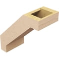 thumbnail image 5 of Ekena Millwork 5"W x 10"D x 10"H Burlington Rough Cedar Woodgrain TimberThane Knee Brace, Primed, 5 of 6
