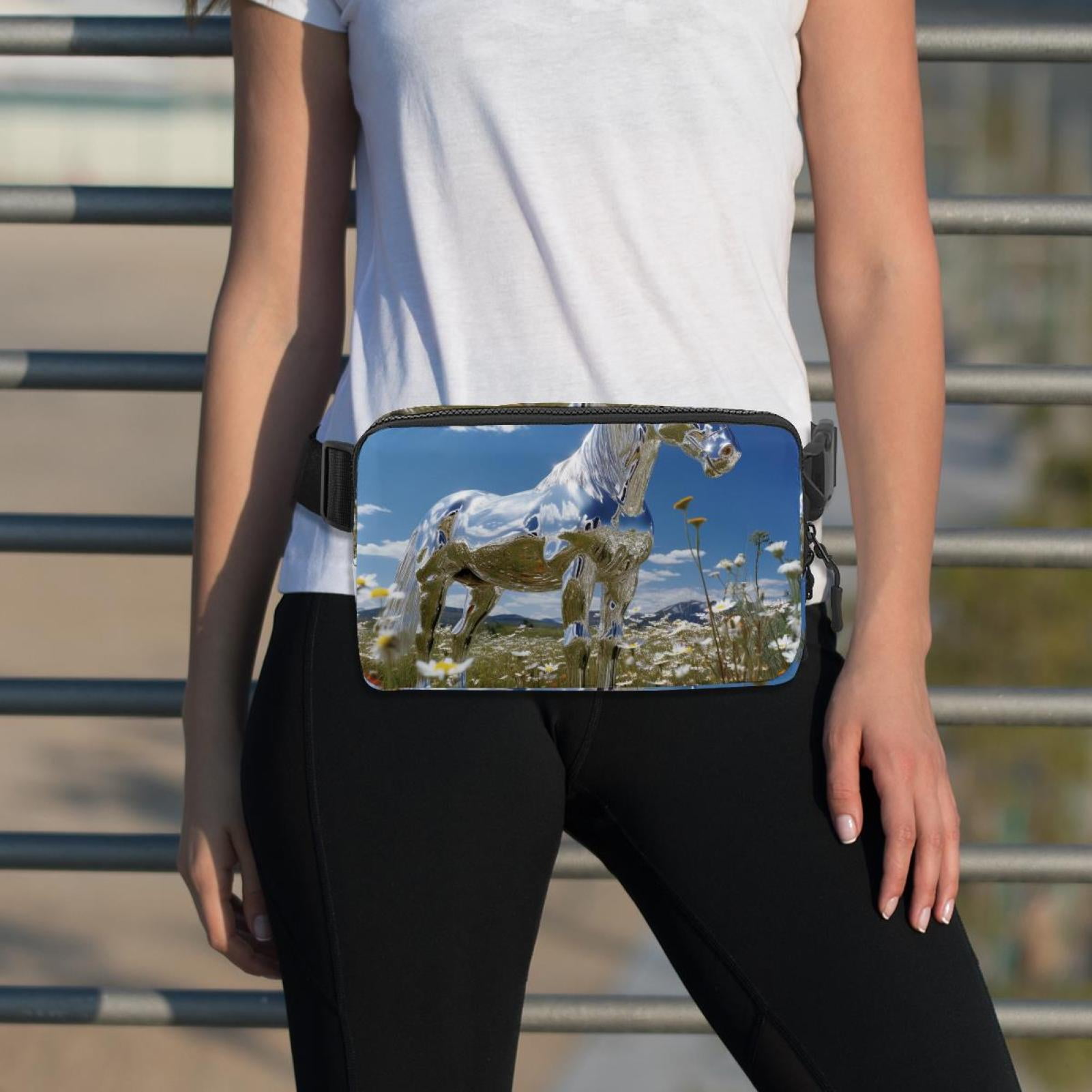 Cartoons Lightweight Adjustable Running Belt with Extension Strap for Unisex - Fanny Pack Waist Bag for Fitness and Exercise