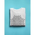 thumbnail image 3 of Floral Mandala Impression . Sweatshirt Women -Image by Shutterstock, Female Large, 3 of 4