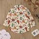 thumbnail image 2 of Gibobby blusas aesthetic Camiseta de manga larga con estampado de animales de animados para niños pequeños(Beige, 6-12 Meses), 2 of 5