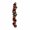 MulticolorA, variant on Thanksgiving Fall Garland, Red and Black Artificial Maple Vine, Autumn Leaf Decorative Garland for Fireplace Mantel Door Frame Table Runner