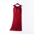 thumbnail image 4 of LEEYNEER Sleepwear for Women Nightgown Pajamas Womens Short Sleeve V Neck Homewear Long Dresss Mothers Day Gifts, 4 of 5