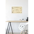 thumbnail image 6 of Netflix Stranger Things: Season 4 - Map Wall Poster, 14.725" x 22.375" Framed, 6 of 6