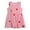 Pink, variant on Summer Toddler Girls Sleeveless Sundress Strawberry Prints Ruffles Dress Casual Dress Clothes Girls' Casual Dresses,Sizes 2-3 Years