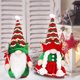 thumbnail image 3 of Paquete de 2 gnomos de Navidad Mr and Mrs, juguete de peluche, hecho a mano, figura de Papá Noel sueco Tomte, muñeca de elfo de felpa nórdica escandinava, adornos de gnomo, decoraciones navideñas, dec, 3 of 5