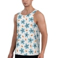 thumbnail image 2 of Haiem Flower Leaves Men Workout Tank Top Gym Bodybuilding Sleeveless Muscle T Shirts Athletic Tank Breathable Workout Shirt-Medium, 2 of 9