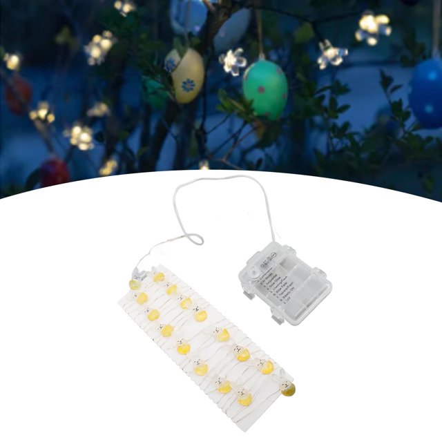 Decoraciones De Pascua Luces De Cadena De Conejo, Operación De Control Remoto Estilo INS Decoraciones De Pascua Luces De Cadena 3 Metros Para Decoraciones De Interior