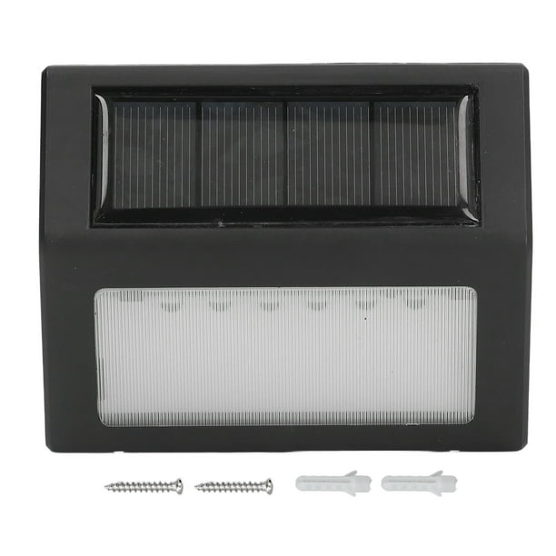 Lámpara de pared, 6 LED de pared solar Lámpara de pared solar LED Luz solar del pasillo adaptada para la perfección