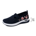 thumbnail image 5 of Orthopedic Shoes for Women Wide Width Comfortable Lightweight Slip on Sneakers Non Slip Arch Support 2026 Walking Shoes Blue Size 7, 5 of 5
